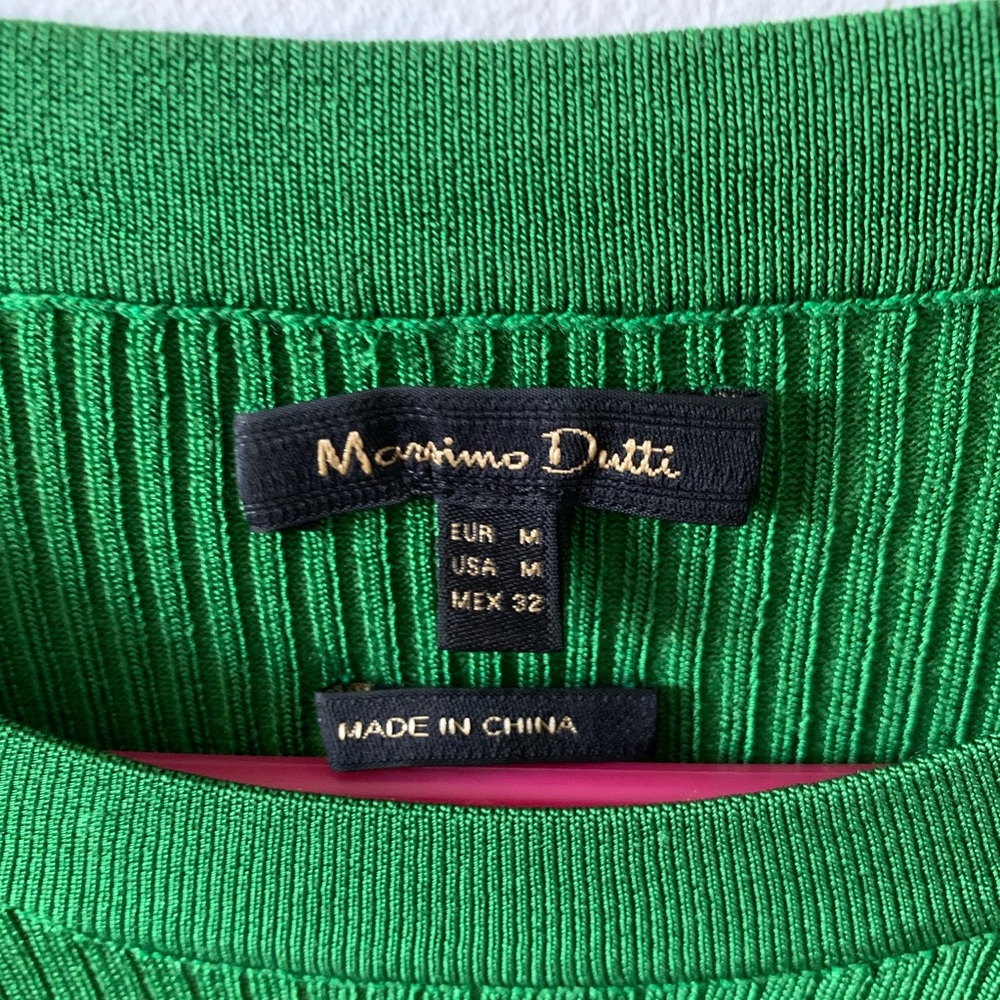Massimo Dutti Multi Color Knit Top Sweater - Picture 3 of 3